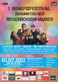 Haus Buchholz & Ruhr Events präsentieren erstes Benefiz Festival für das Regenbogenhaus
